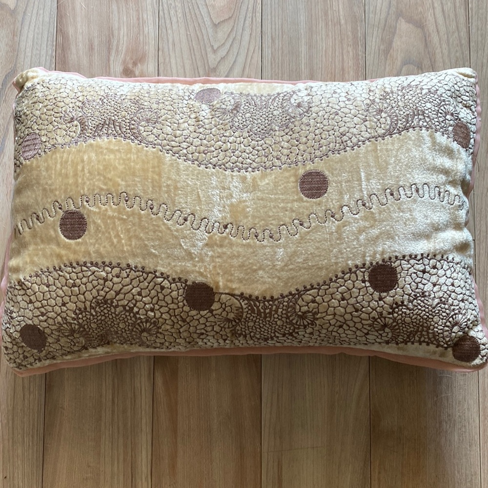 Anthropologie Lumbar Decorative Pillow